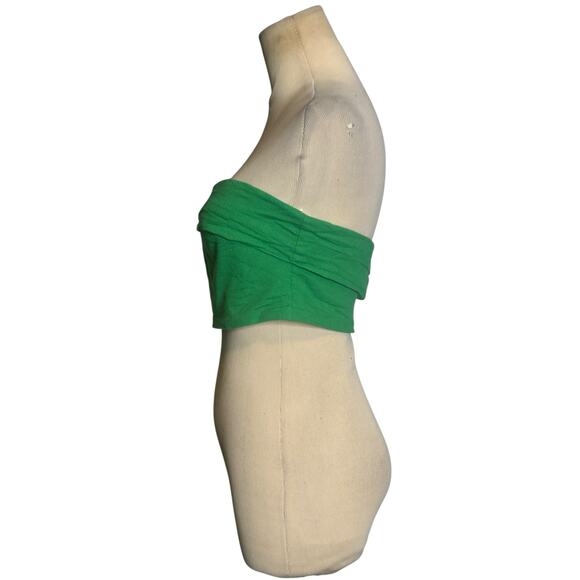 Princes Polly vibrant green bandeau strapless top size 4 - Picture 8 of 12